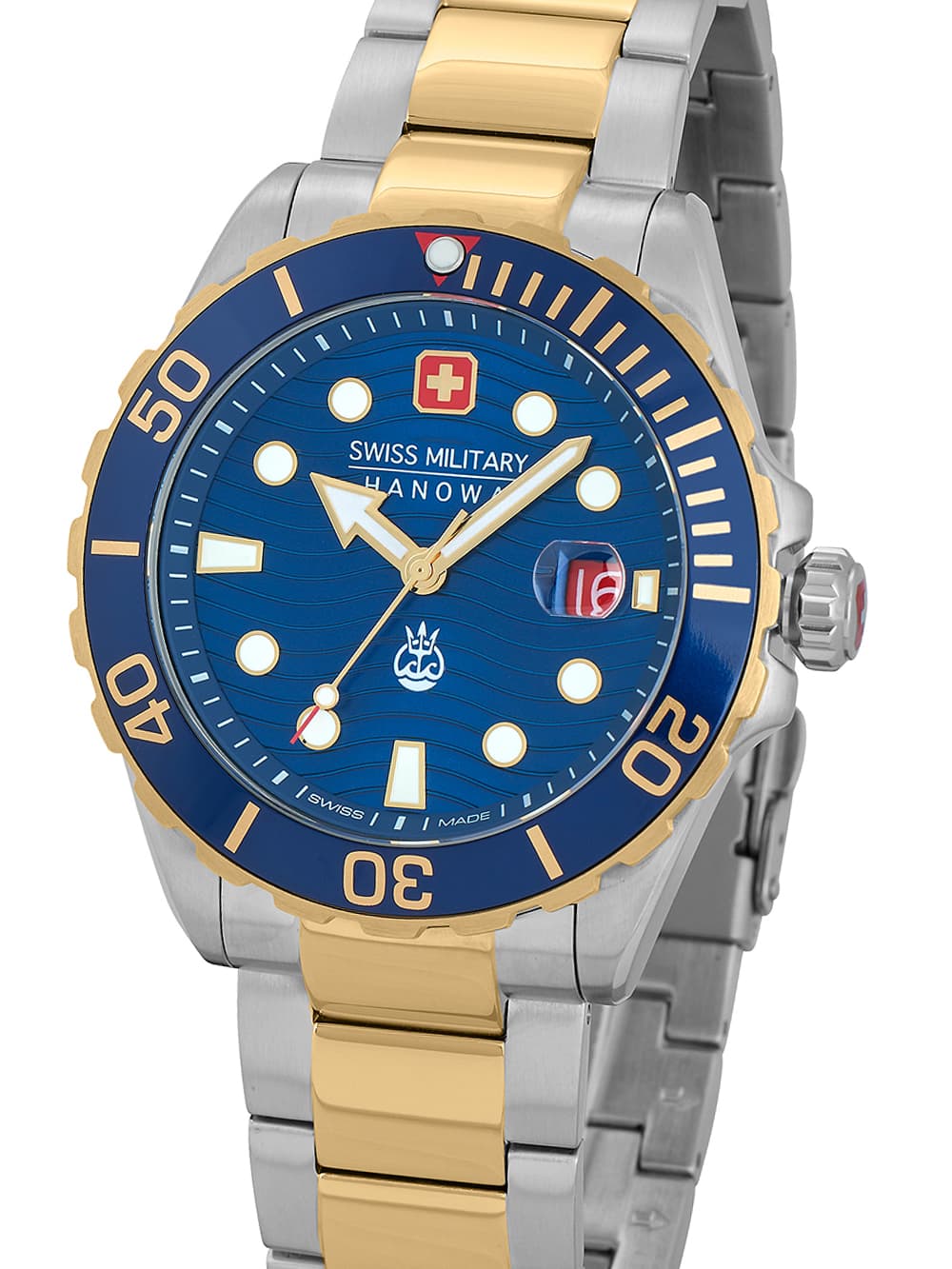 Swiss Military Hanowa SMWGH2200360 Offshore Diver II Herrenuhr 44mm 20ATM