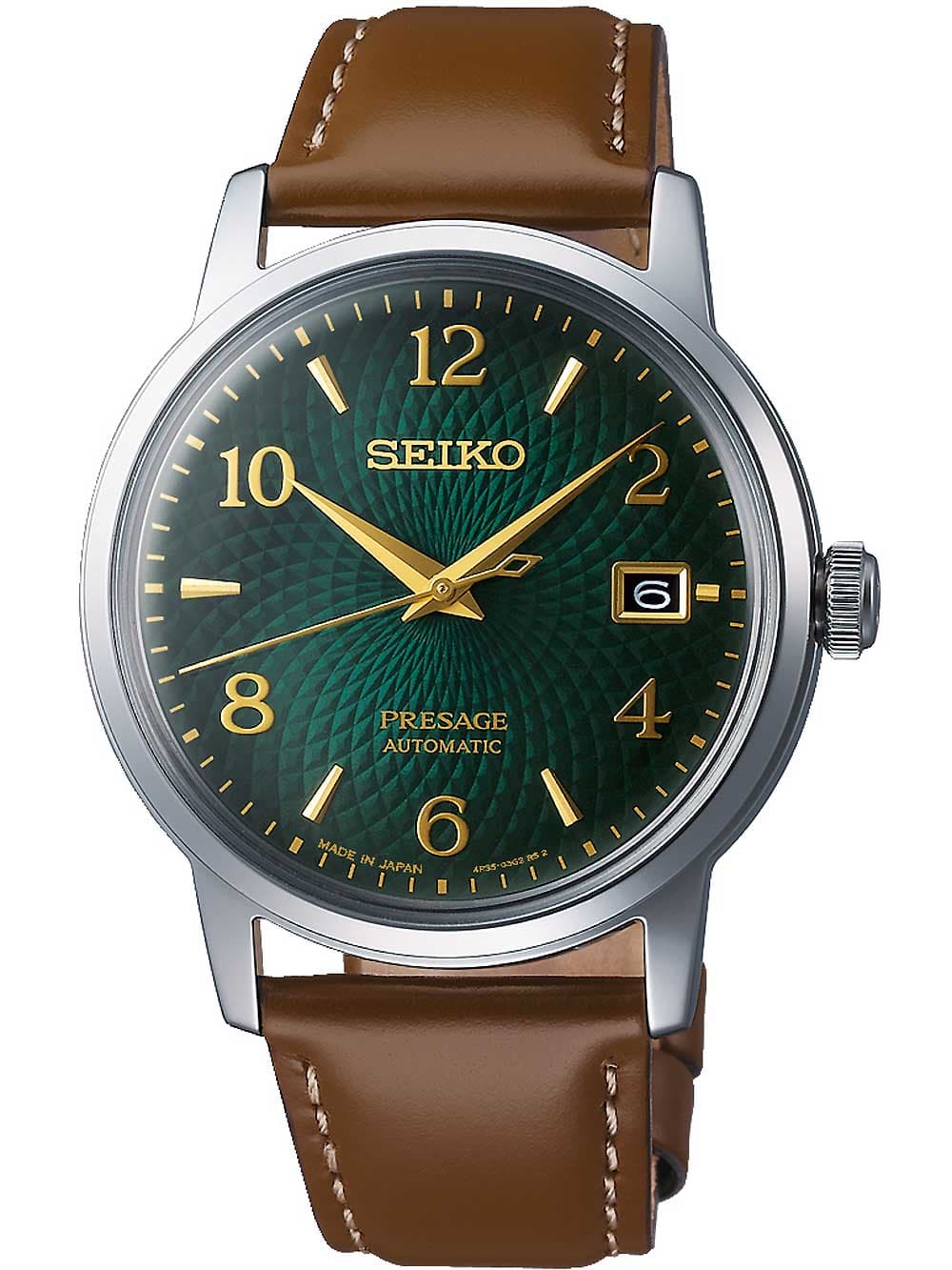 Seiko SRPE45J1 Presage Cocktail-Time Automatik 38mm Unisex Damenuhr Herrenuhr 5ATM