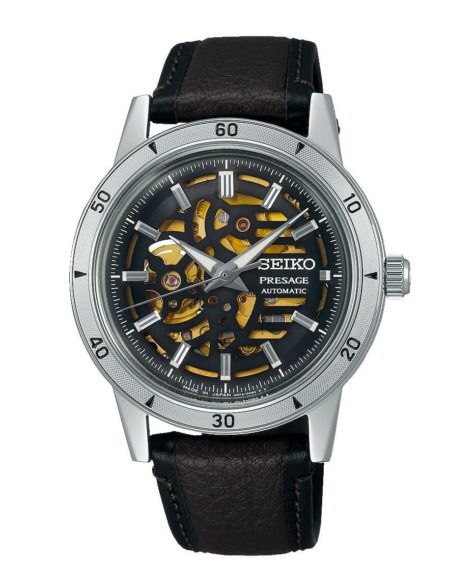 Seiko SSA461J1 Herrenuhr Presage Style 60s Automatik 39,5 mm 5ATM