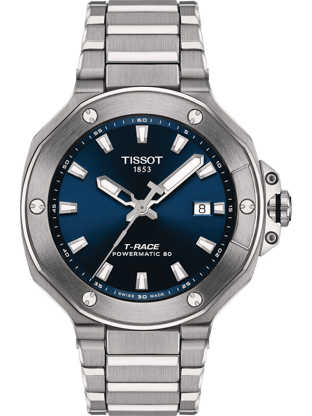 Tissot T1418071104100 Herrenuhr T-Race Powermatic-80 41mm 10ATM
