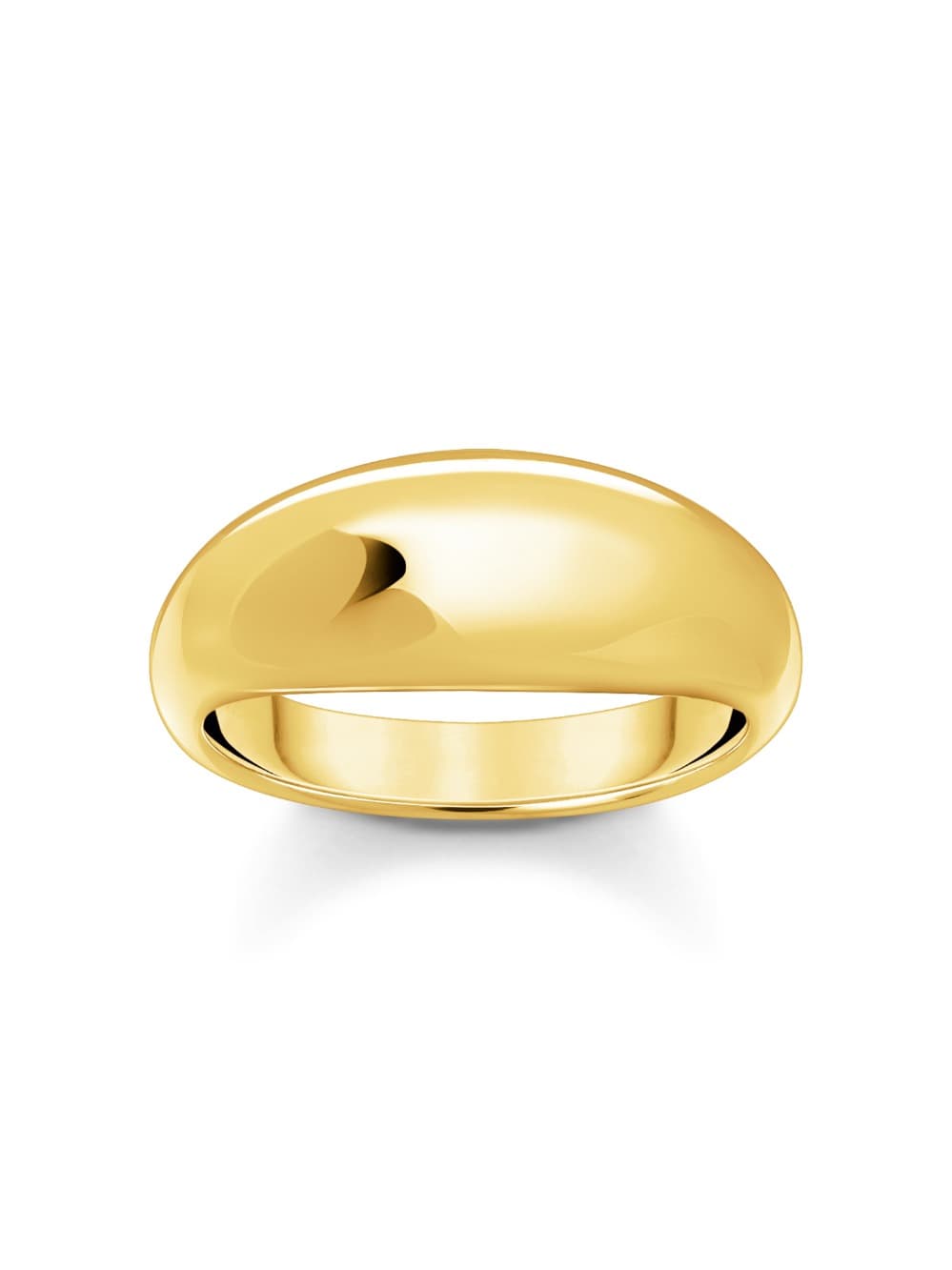 Thomas Sabo TR2472-413-39-54 Bold - Zeitloser Vergoldeter Ring Damen