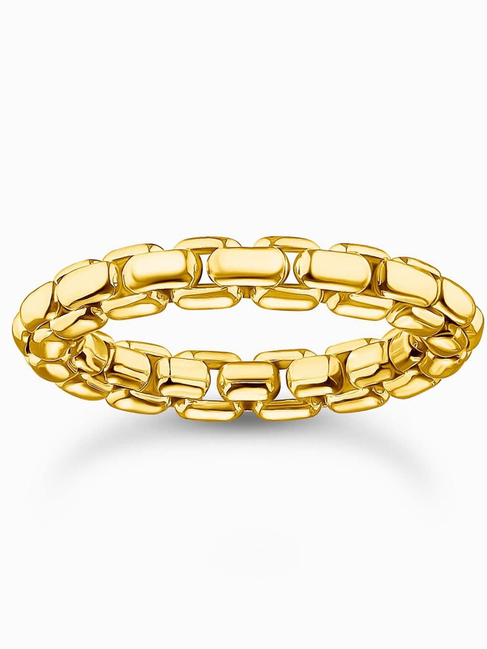 Thomas Sabo TR2502-413-39-62 Unisex Ring - Box chain vergoldet