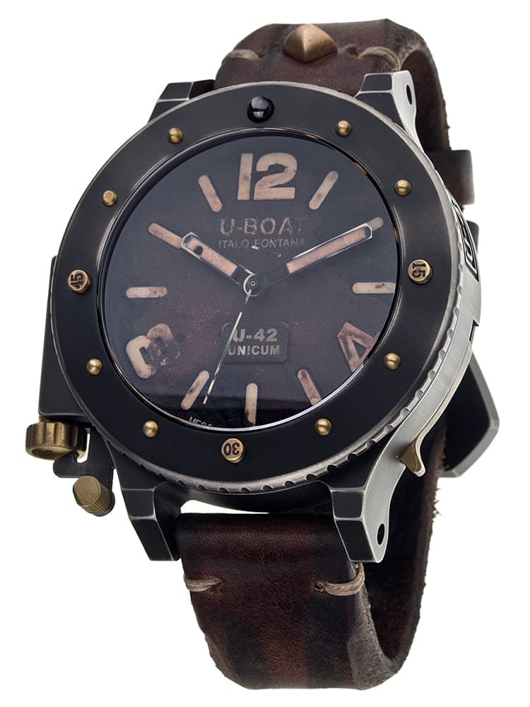 U-Boat U-42 Unicum 8088 Editio Sec. Titanium Bronze 53 mm