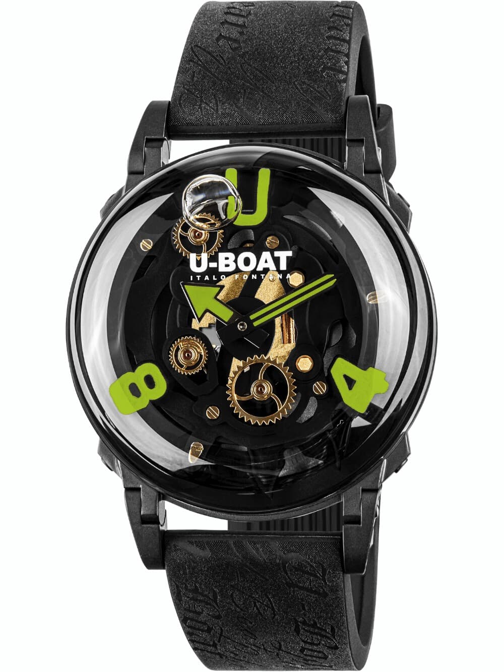 U-Boat 3351 Herrenuhr U-65 PVD Green 44mm 5ATM