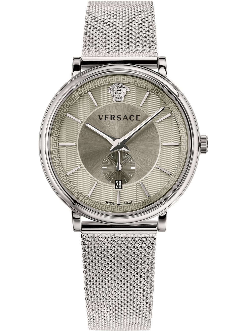 Versace VBQ060017 V-Circle Herren 42mm 5ATM