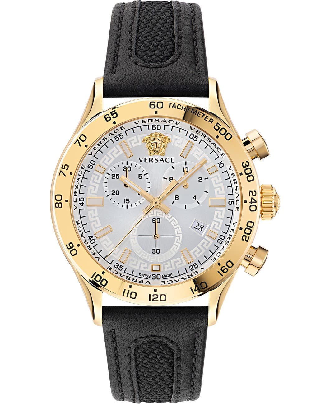 Versace VE2U00222 Herrenuhr Hellenyium Chrono 43mm 5ATM