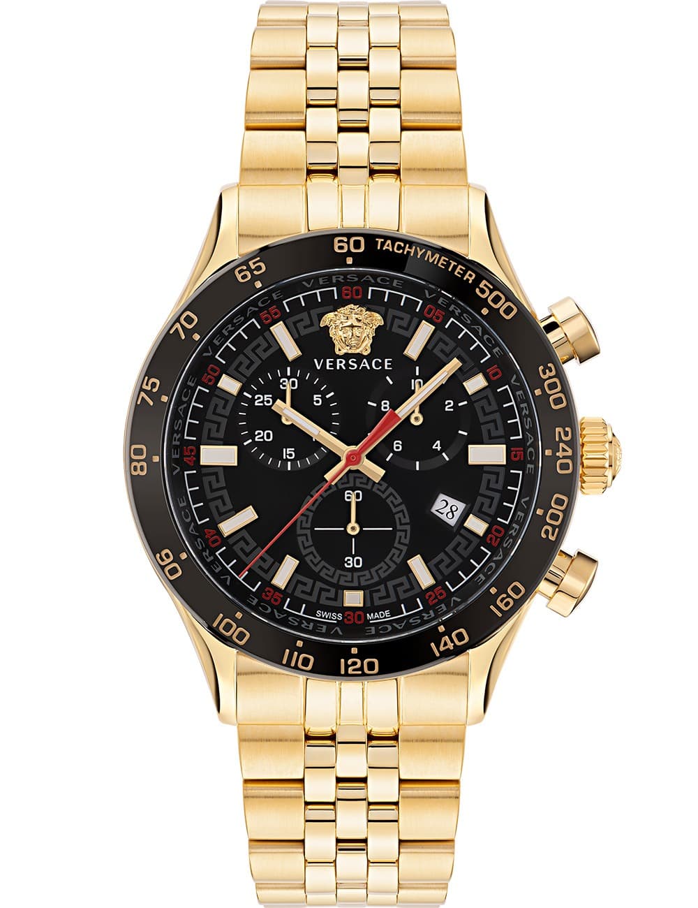 Versace VE2U00622 Herrenuhr Hellenyium Chrono 44mm 5ATM