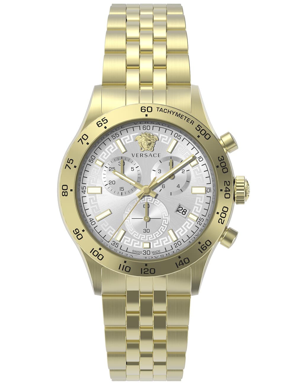 Versace VE2U01124 Herrenuhr Hellenyium Chrono 43mm 5ATM