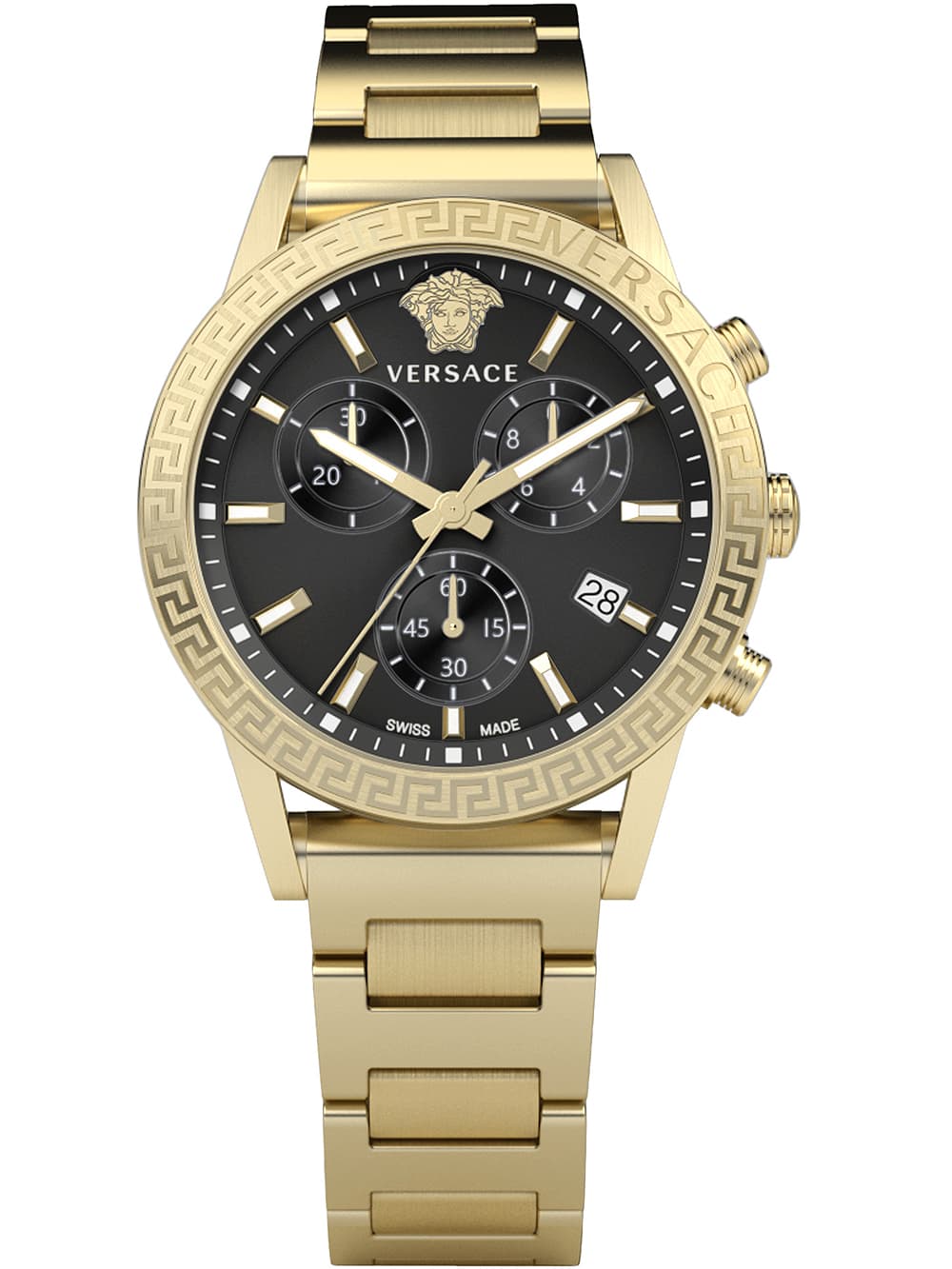 Versace VEKB00822 Sport Tech Lady Chronograph Damenuhr 40mm 5ATM