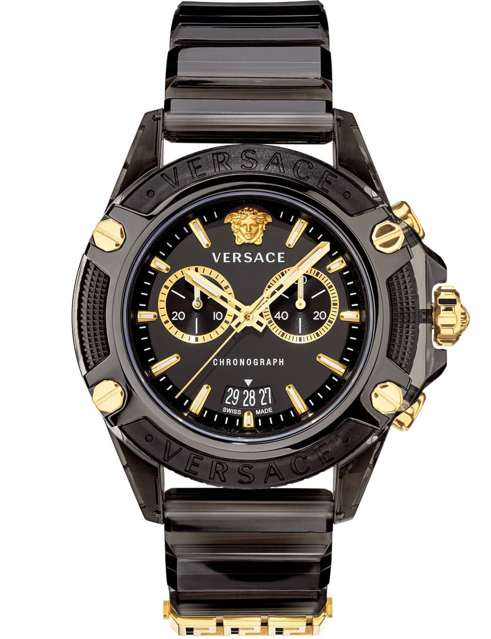 Versace VEZ700421 Herrenuhr Active Chrono 44mm 3ATM