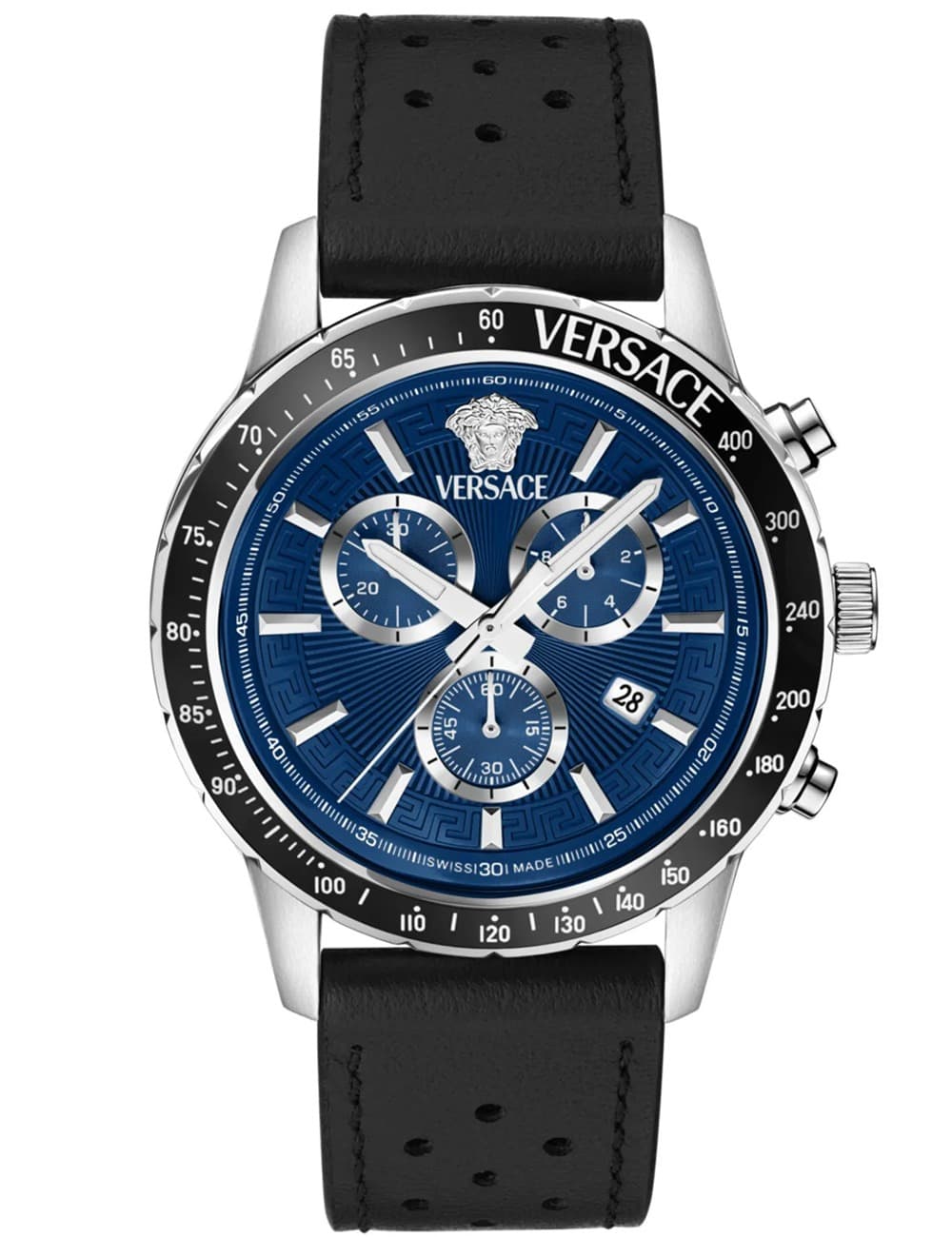 Versace VEZCA0124 Herrenuhr Sport Chronograph 44mm 5ATM