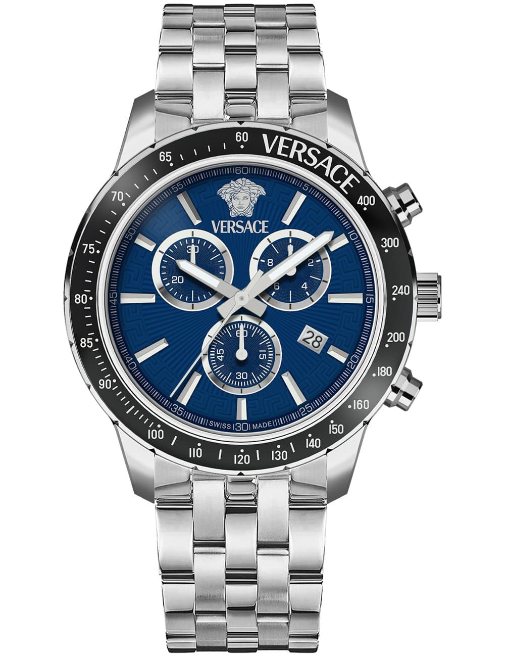 Versace VEZCA0324 Herrenuhr Sport Chronograph 44mm 5ATM