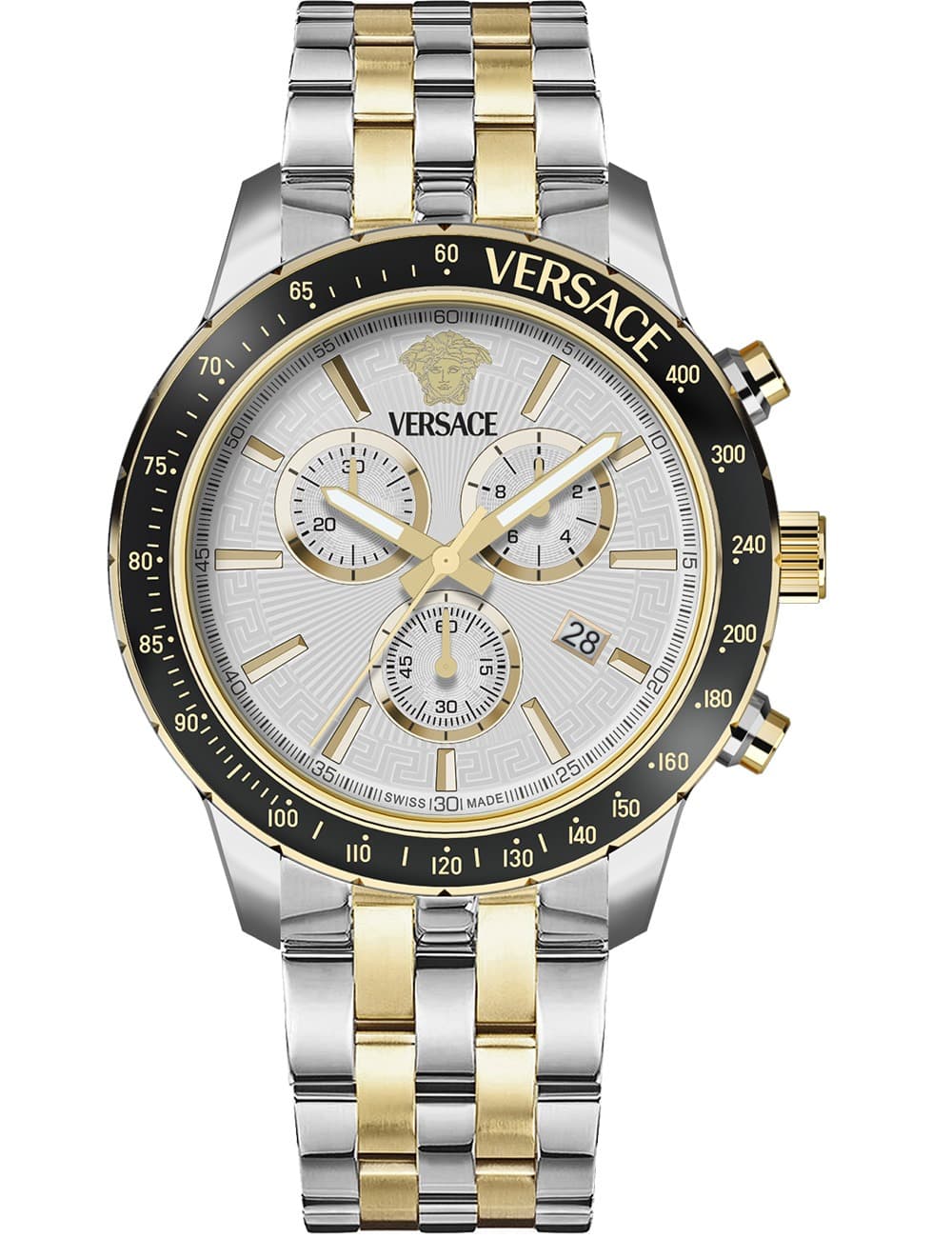 Versace VEZCA0624 Herrenuhr Sport Chronograph 44mm 5ATM