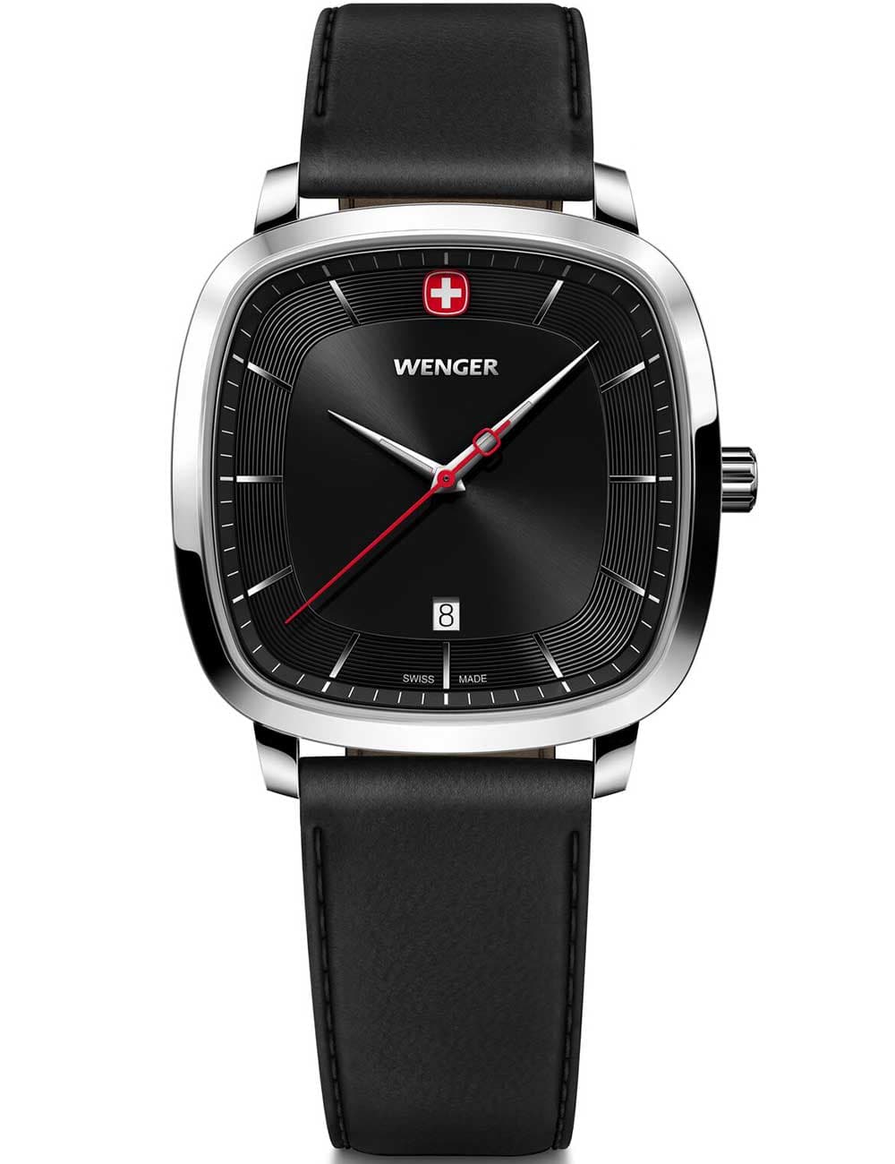 Wenger 01.1921.105 Herrenuhr Vintage Classic 37mm 5ATM