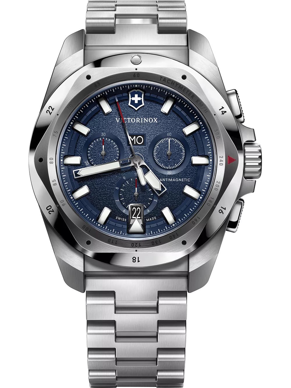 Victorinox 241985 Herrenuhr I.N.O.X Chronograph 43mm 20ATM