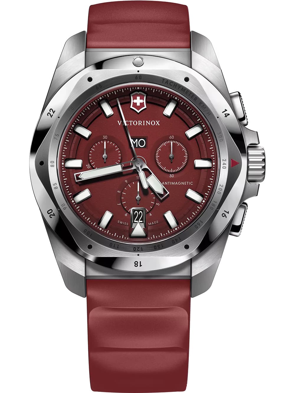 Victorinox 241986 Herrenuhr I.N.O.X Chronograph 43mm 20ATM