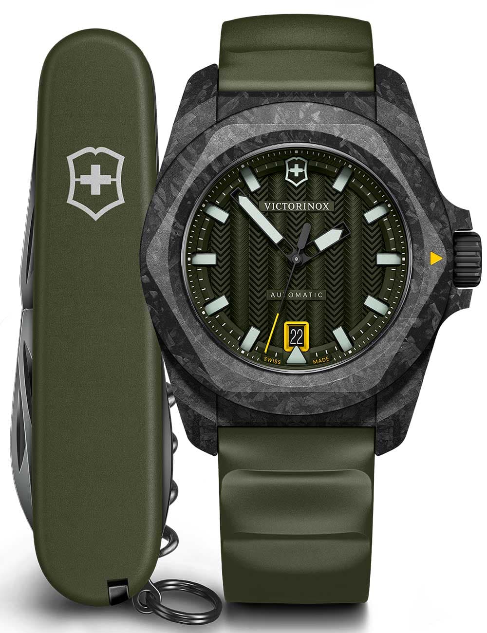 Victorinox 242021.1 Herrenuhr I.N.O.X. Karbon Automatik 41mm 20ATM