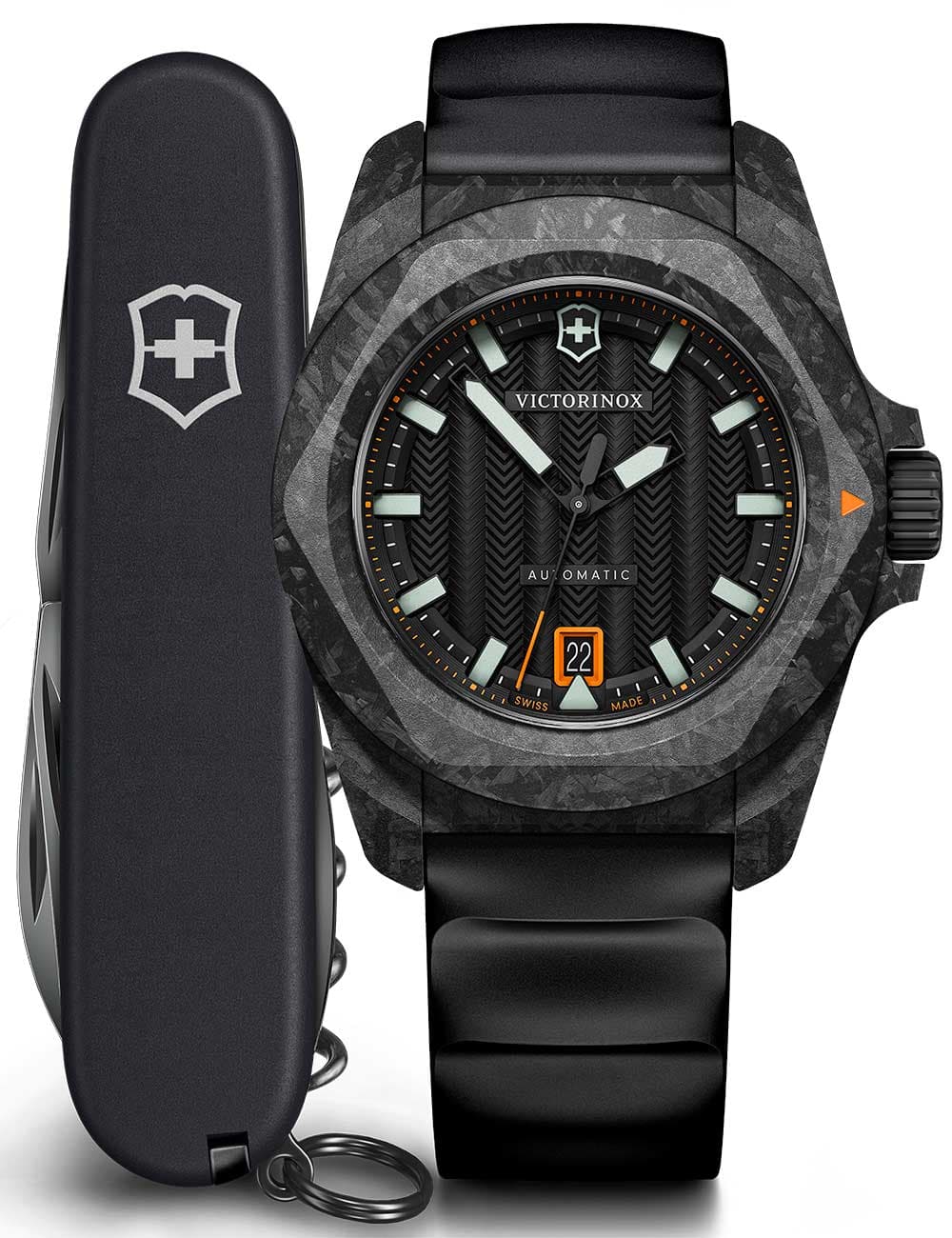 Victorinox 242023.1 Herrenuhr I.N.O.X. Karbon Automatik 41mm 20ATM