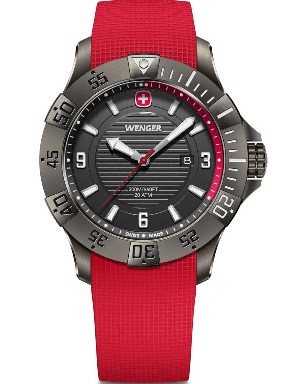 Wenger 01.0641.144 Herrenuhr Seaforce 43mm 20ATM