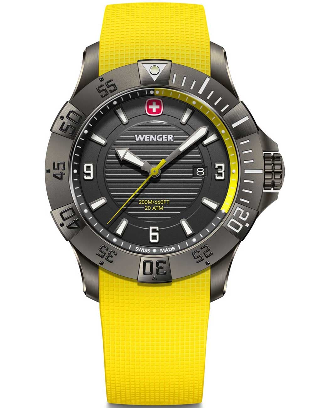 Wenger 01.0641.145 Herrenuhr Seaforce 43mm 20ATM