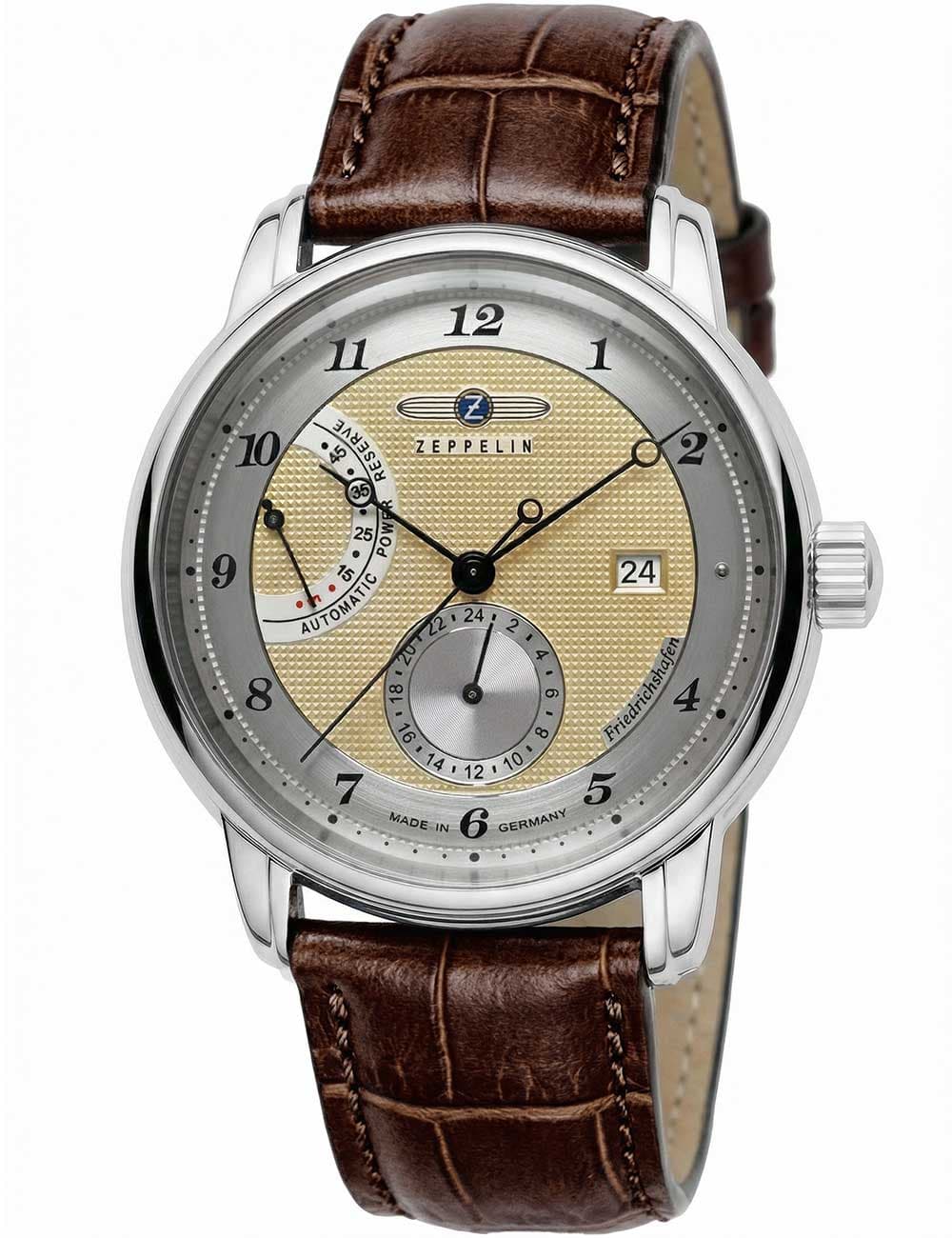 Zeppelin 8590-5 Herrenuhr Friedrichshafen 43mm 5ATM