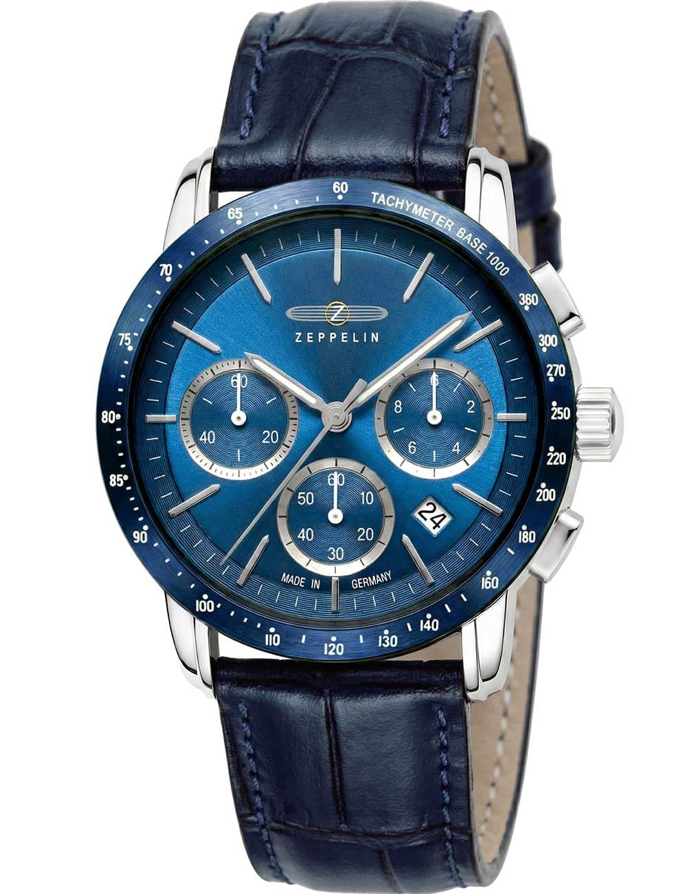 Zeppelin 8878-3 Herrenuhr New York Chronograph 43mm 5ATM