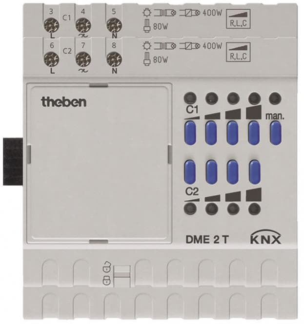 THEB KNX Dimmaktor DME 2 T KNX 2-fach Erweiterungsgerät