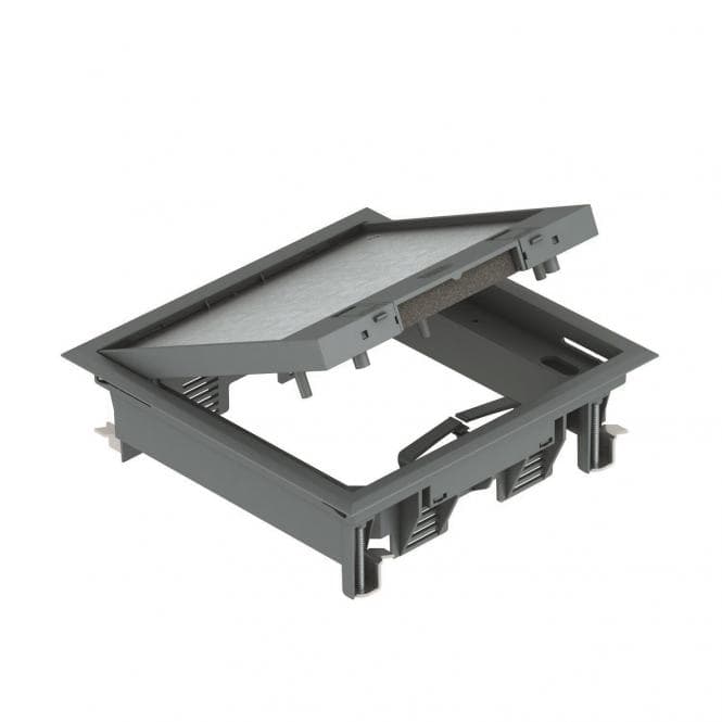 OBO GES4-2U10T 7011 Geräteeinsatz ** f.Unimontage 222x222x65 PA 7405145