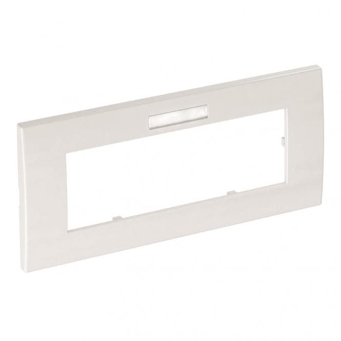 OBO AR45-BF3 RW Abdeckrahmen Modul 45 ** 3fach 84x185mm PC rws RAL9010 6119382