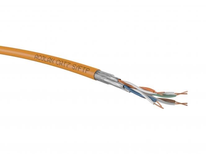 ACOME ACOLAN 1000 SF-S Cat7 LSOH Orange 4x2xAWG23/1 S/FTP 4P FRNC 500m Cca (Inhalt 500 Stück)