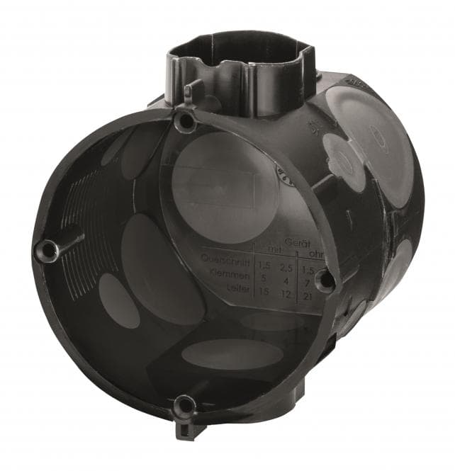 FTRO UP Gerätedose, winddicht, E1072K 62mm tief Rohrstutzen 25mm, 4 (Inhalt 25 Stück)
