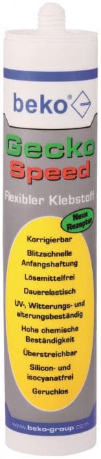 Beko 2472901gecko Speed 290ml 2472901 weiß flexibler Klebstoff