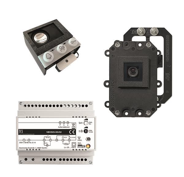 TCS Video :kit1 1xVBVS05-SG VK01 1xASI12000,1xFK2200,1xVertikalhaterung