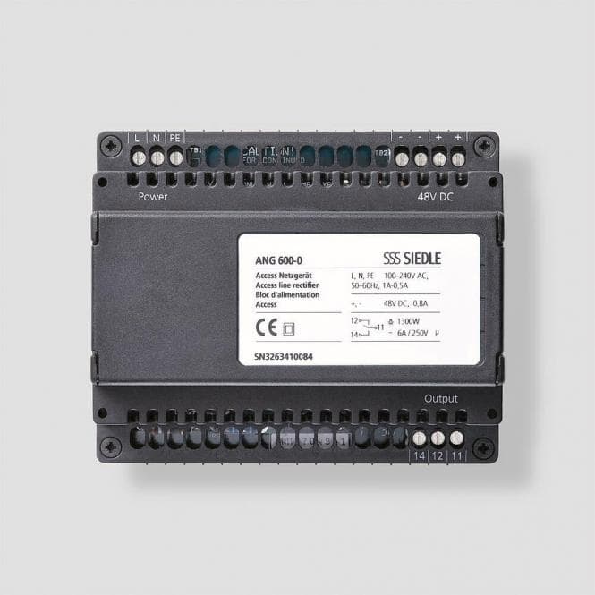 Siedle Access Netzgerät ANG 600-0 Schwarz 041605
