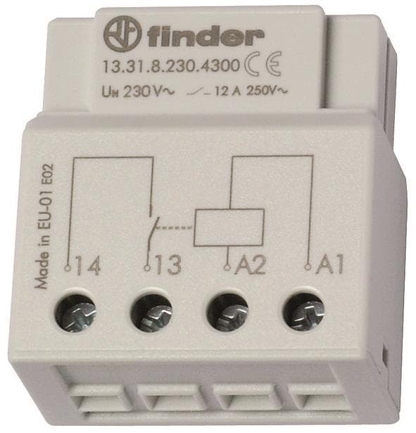 Finder Schaltrelais 13.31.8.230.4300 1S 12A 230VAC