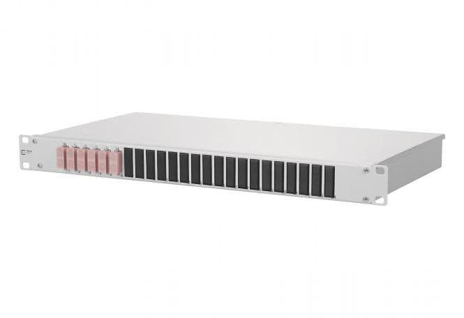 Metz OpDAT fix 6xSC-D OM4 150257BB06-E Keramik erikaviolett 19z 1HE Spleißbox