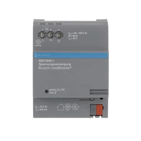BJ Spannungsversorgung 640mA 6201/640.1 Busch-free@home
