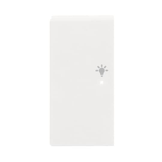 BJ Wippe links 2-fach Symbol 6231-21-84 Licht Busch-free@home studioweiß