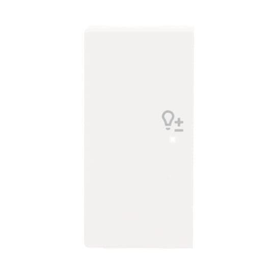 BJ Wippe links 2-fach Symbol 6234-21-84 Dimmer Busch-free@home studioweiß