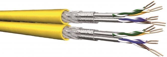 UC1200 SS23 C7A S/FTP 2x4P LSHF-FR 500DW Duplex Cat.7A Dca 500m Trommel (Inhalt 500 Stück)