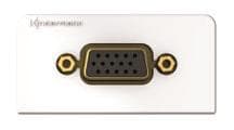 KIND Konnect design click ws 7456000552 VGA auf 13Pin Blende 1/2 m.Kabelpeitsche