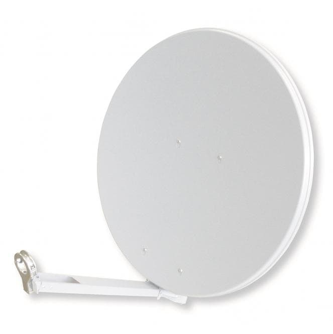 Televes Alu-Spiegel 85x90 S860CL-W Classic-Line weiß