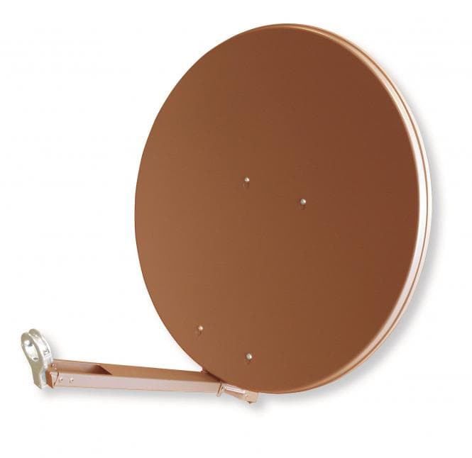 Televes Alu-Spiegel 85x90 S860CL-Z Classic-Line ziegelrot