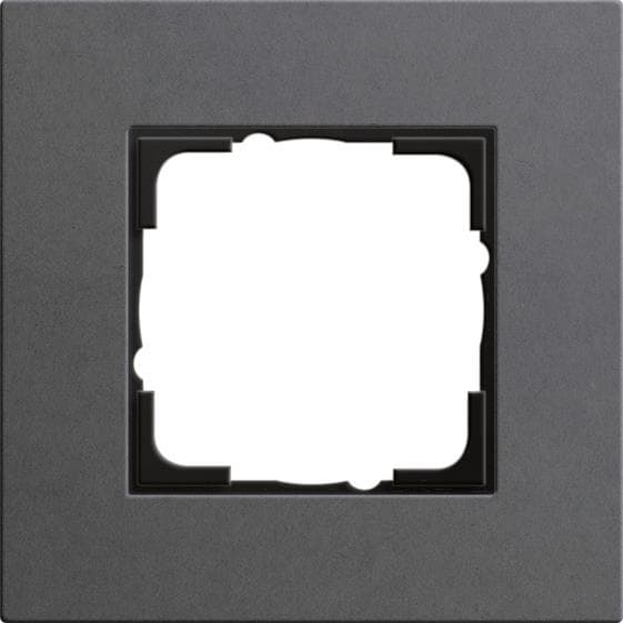GIRA 0211226 Abdeckrahmen 1fach Esprit Linoleum-Multiplex Anthrazit