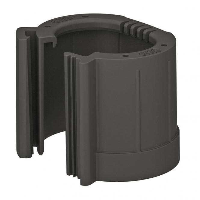 OBO 129 TB M50 SW Rohrendtülle teilbar metrisch M50 PE schwarz 2047987