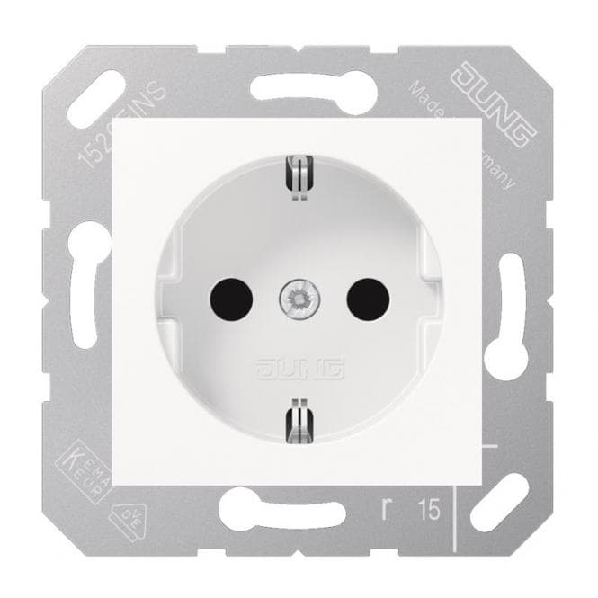 JG SCHUKO Steckd.f.Klappd. CD5120BFWW weiss
