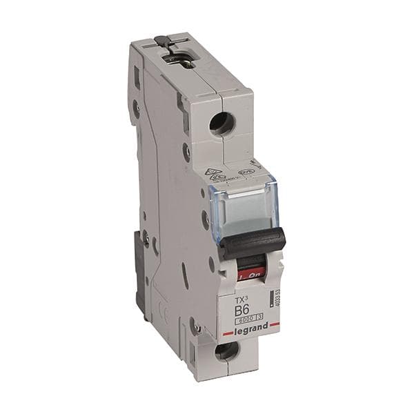 Legrand 403353 TX3 LS-Schalter B 6A 1-polig 6kA 230/400VAC 1TE