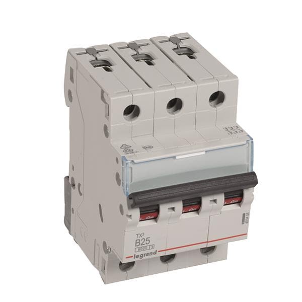 Legrand 403404 TX3 LS-Schalter B 25A 3-polig 6kA 400VAC 3TE
