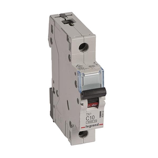 Legrand 403432 TX3 LS-Schalter C 10A 1-polig 6kA 230/400VAC 1TE
