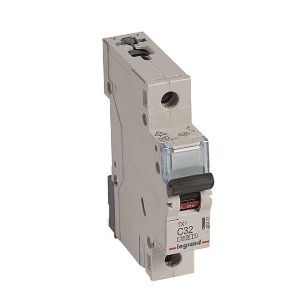 Legrand 403437 TX3 LS-Schalter C 32A 1-polig 6kA 230/400VAC 1TE